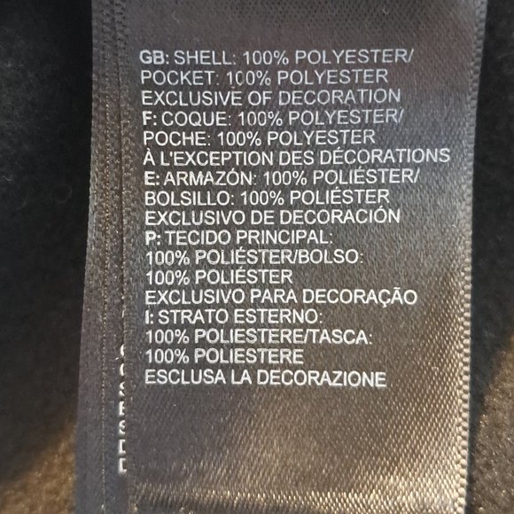 The North Face Full Zip Black Softshell Jacket Size XL - Picture 7 of 7